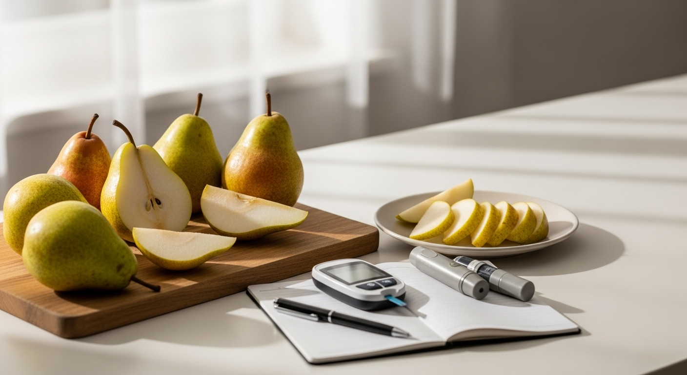 Gruszki a cukrzyca - czy cukrzyk może jeść gruszki?