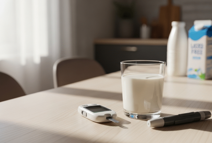 Czy cukrzyk może pić mleko bez laktozy?