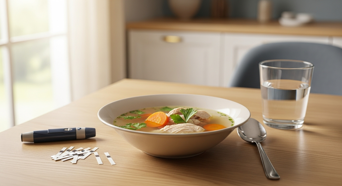 Rosół a cukrzyca - czy cukrzyk może jeść rosół?