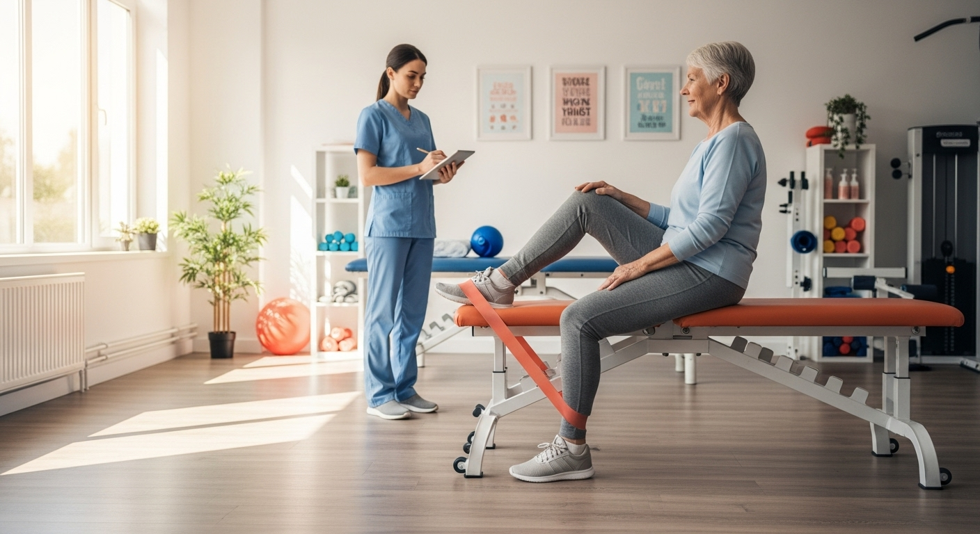 Ile trwa rehabilitacja po endoprotezie kolana?